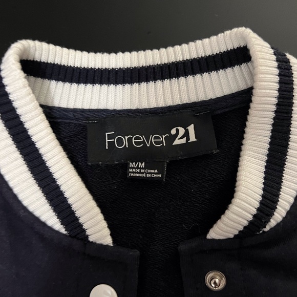 Forever21 Letterman Varsity Jacket *size: MEDIUM* - Picture 2 of 4